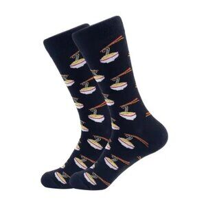 Ramen Pad Thai Noodle novelty socks